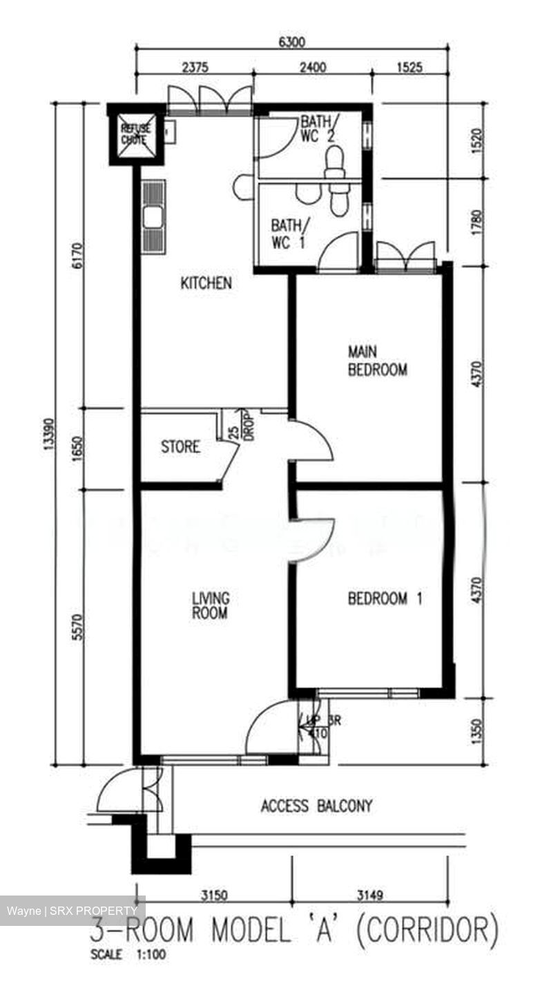 Blk 829 Yishun Street 81 (Yishun), HDB 3 Rooms #561983211
